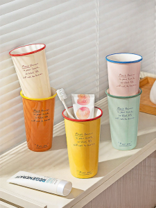 MODERN SWEETHOME | Couples Student Dormitory Ceramic Washing Cup