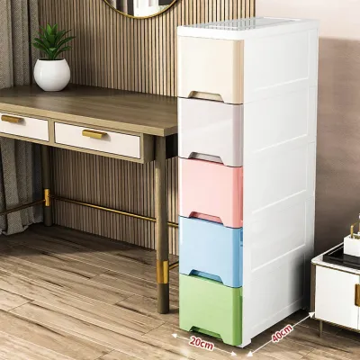 JIFUFENG | Gap Space Plastic Multi-layer Drawer Storage Cabinet