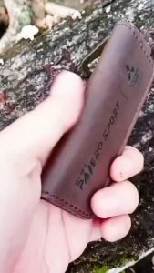 Dompet STNK Kulit Sapi Exclusive Coklat - Custom Rush Bergaransi Felix