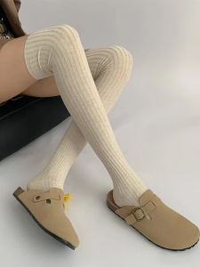 The Fit of over-the-Knee WA and Boots Is Too High ~~ Its Easy to Get Matching Sense of Autumn Retro Lazy ~