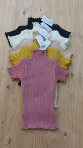 Baju Anak Perempuan Rajut Lengan Pendek Gaya Korean Usia 1-6 Tahun Tebal Berkualitas