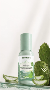 Tinh Chất Thuần Chay Nha Đam Xương Rồng Heebee’s Aloe Vera Cactus Brightening Serum Dưỡng Trắng Cấp Ẩm Ngừa Lão Hóa Dành Cho Da Dầu Mụn Nhạy Cảm 38ml