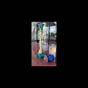 MAXPUMP NL100-7 Pompa Pasir 4inch 5.5hp Vertikal Pompa Lumpur Dengan Dinamo Satu Set 380volt