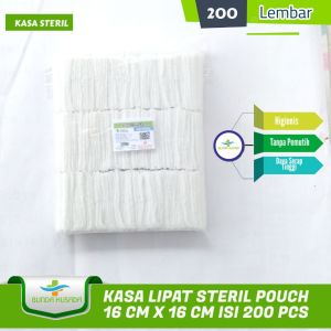 Promo Kasa Lipat 16x16 Isi 100 dan 200 Pcs Kemasan Plastik Klip Murah Hemat Ekonomis