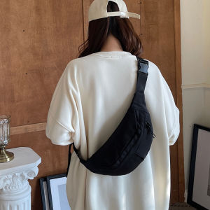 กระเป๋าคาดเอวสำหรับวิ่งและเล่นกีฬาสำหรับผู้ชายและผู้หญิง กระเป๋าคาดหน้าอกแบบสะพายข้างขนาดเล็ก กระเป๋าใส่โทรศัพท์มือถือ กระเป๋าสะพายไหล่ข้างเดียว