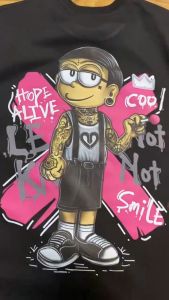 เสื้อยืด สไตล์ใหม่ ใหม่ จอมผู้ชาย Cotton กระเป๋าที่เหมาะสม เสื้อสีดำ ขาว ผ้าฝ้าย บริษัทผ่อนได้ผ่อนรู้ทุกสิ่ง