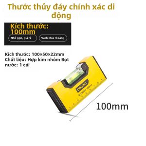 deli | Thước Đo Mức Chính Xác Từ Tính Mini Cho Gia Đình