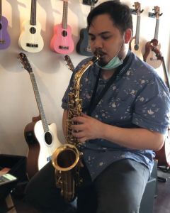 Alto Saxophone Merk Mandalika Fullset Include Hardcase