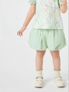 Purcotton | Elastic Breathable Non-stuffy Girls Shorts