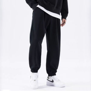 Quần Nỉ Nam Ống Đứng Rộng Rãi Thoải Mái Mùa Thu Đông Nhiều Màu Sắc Quần Dài Đa Năng Phong Cách Hàn Quốc Giản Dị