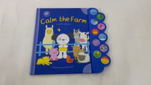Farm Animals Sound Book for Kids to Learn to Control Emotions & Be Positive