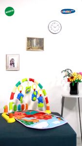 Newbie Tech Baby Piano Gym Playmat Karpet Musik Kick & Play Matras Main Playgym Playmate Piano