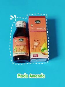 Madu Amanda Al Waliy Herbal Amandel Bengkak Anak & Dewasa 150gr