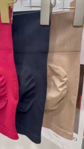 Quần đùi nữ tập gym yoga aerobic thể thao lưng cao chun mông chất liệu thun dệt kim co dãn 4 chiều BINSPORTS Q197