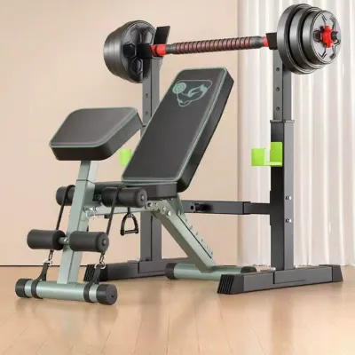 Home Exercise Bench Fitness Machine Abdominal Trainer Dumbbell Chair