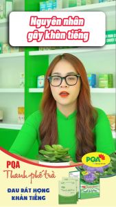 Thanh Phế Trà PQA là dược phẩm dùng cho người lớn và trẻ em giúp thanh phế hỗ trợ giảm ho giảm đờm giảm đau rát họng khản tiếng do ho kéo dài