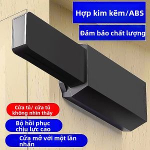 Khóa Cửa Tủ Âm Tự Động Bật Mở Loại Nặng Không Nhìn Thấy Dùng Cho Tủ Quần Áo & Cửa Chống Cháy