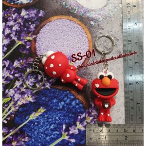 GANTUNGAN KUNCI ELMO SESAM3 STREET / GANTUNGAN KUNCI VIRAL IMPORT / KUNCI STELLA LOU D1SNEY / KEYCHAIN ELMO AND FRIENDS / KEYCHAIN STELLA LOU AND FRIENDS / GANTUNGAN KUNCI SERBAGUNA | SSL-7825