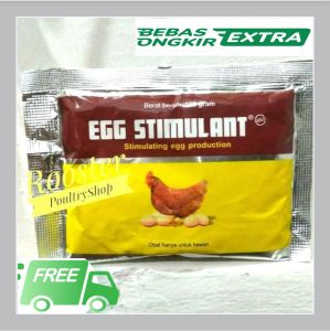 Egg Stimulant Stimulan 100 Gram Vitamin Ayam Bebek Soang Itik Puyuh Bertelur Petelur