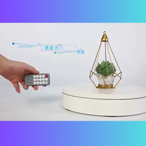 COD KIRIM CEPAT Advicho Alas Putar Fotografi Untuk Live Produk Rotating Display Stand with Remote - A360