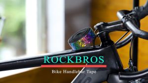 ROCKBROS Bike Grip Tape High Quality Cork EVA Handlebar Tape + 2 Bar Plug