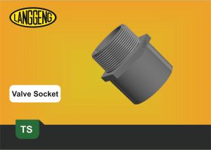 Langgeng Valve Socket TS-D 1" - Fitting PVC