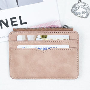 New Arrival Ultra-Thin Change Driving License Multi-Card-Slot Holder Bank Mini Wallet Zipper Card Holder Men and Women Neutral