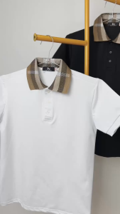 Áo thun polo nam cổ dệt Bê-ry vải polyester co giãn 4 chiều thoải mái MLCL