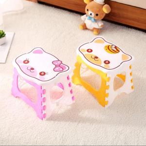 เก้าอี้พับได้ เก้าอี้เด็กทรงเหลี่ยม เก้าอี้พับพกพา เก้าอี้ปิกนิค เก้าอี้อเนกประสงค์ พลาสติกเกรด รับน้ำหนักได้ถึง 50 Kg