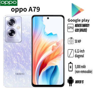 OPPO | OPPO A79 2026 Official Authentic 8GB RAM 256GB Storage Unlocked Dual SIM 6.2 FHD+ Waterdrop Screen Mediatek Chip