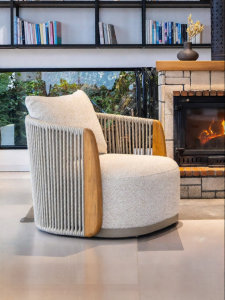 PURPLELEAF | Balcony Single Sofa Chair