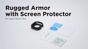 Spigen Apple Watch Ultra 3/2/1 (49mm) Case Rugged Armor (w.Glass)