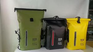 500D PVC Waterproof Dry Bag Drift Swimming Backpack Waterproof Shoulder Kayak Trekking Drifting Rafting Surfing Boating Bag