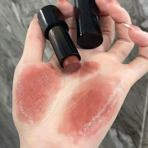 Nude Color Series Lipstick Female Pseudo Plain Light Makeup Yellow Black Skin Nourishing Moisturizing Lipstick Water Light Feeling Clear Multi-Purpose Stick Blush