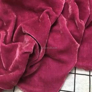 Vải nhung the tơ tằm cao cấp may áo dài siêu mềm mượt và nhẹ số 5