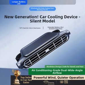LUKSEN | Car Cooling Fan Strong Quiet Long Battery