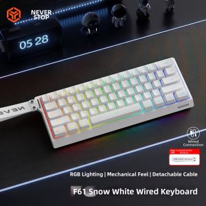 EWEADN | E-sports Gaming Mechanical Feel Wireless Keyboard Mouse Set