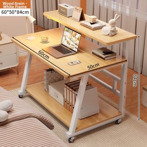 Movable Multi-functional Study Table