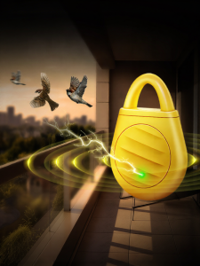 XIANGZONGBING | Ultrasonic High-Efficiency Bird Deterrent