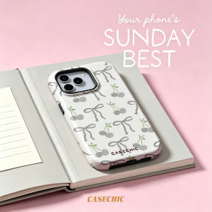 Potdemiel | Checkered Star Spiral For Case For iPhone 17 16 15 14 Plus 13 Pro Max Shockproof Hard Cover CaseChic