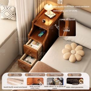 ZHUOHE | Small Narrow Storage Cabinet