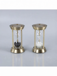 FENGHONGTAO | Decorative Hourglass Timer Black and White