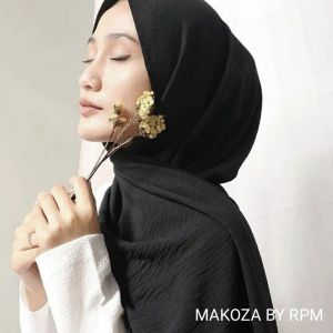 PASHMINA CRINKLE AIRFLOW PREMIUM/SYAL CRINKLE PREMIUM/HIJAB INSTAN/KERUDUNG INSTAN CEINKLE