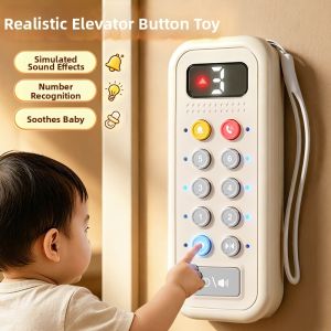 PALONG | Educational Development Elevator Button Toy for Babies 6+ Months