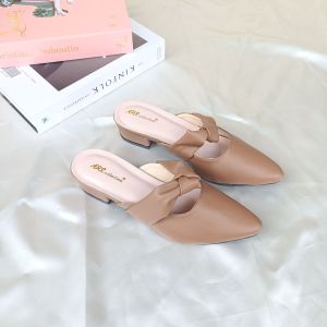 sandal wanita sllop dasi ikat terbaru