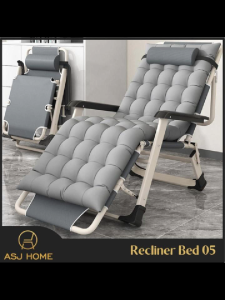 ASJ_Portable Zero Gravity Foldable Recliners Indoor Outdoor Comfortable & Relaxing Recliner Chair/ Bed 05