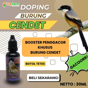 Vitamin Burung Cendet / Vitamin Penggacor Burung Cendet / Vitamin Booster Burung Cendet / Vitamin Penggacor Burung Cendet / Booster Penggacor Burung Cendet / Vitamin Burung Cendet Cepat Gacor / Doping Burung Cendet