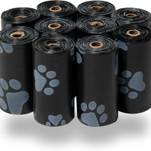 180pcs/12Rolls Thick Dog Poop Bags Leak Proof Pet Waste Bag For Dog Outdoor Walking