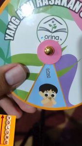 ORINAEDUKIDS Roda Pintar Emosi Untuk Validasi Emosi Anak Dan Mengenal 8 Warna Untuk Bayi Todler Paud TK