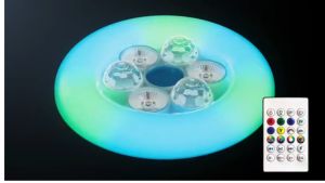 ĐÈN LED UFO  THẮP SÁNG ĐA NĂNG KIÊM NGHE NHẠC BLUTOOTH SIÊU ĐẸP 24W MANG CẢ BAR VÀO PHÒNG NGỦ CỦA BẠN TÍCH HỢP 6 TRONG 1